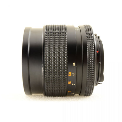 【中古】Contax Carl Zeiss Sonnar 85mm F2.8 T* AEJ フード付き 単焦点 カメラレンズ 交換レンズ コンタックス S/N:6581504