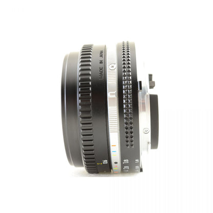 【中古】Nikon Ai-S NIKKOR 50mm F1.8 パンケーキ 単焦点 カメラレンズ 交換レンズ ニコン S/N:4444001