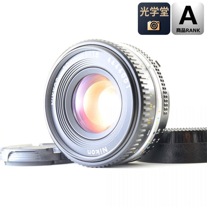 【中古】Nikon Ai-S NIKKOR 50mm F1.8 パンケーキ 単焦点 カメラレンズ 交換レンズ ニコン S/N:4444001