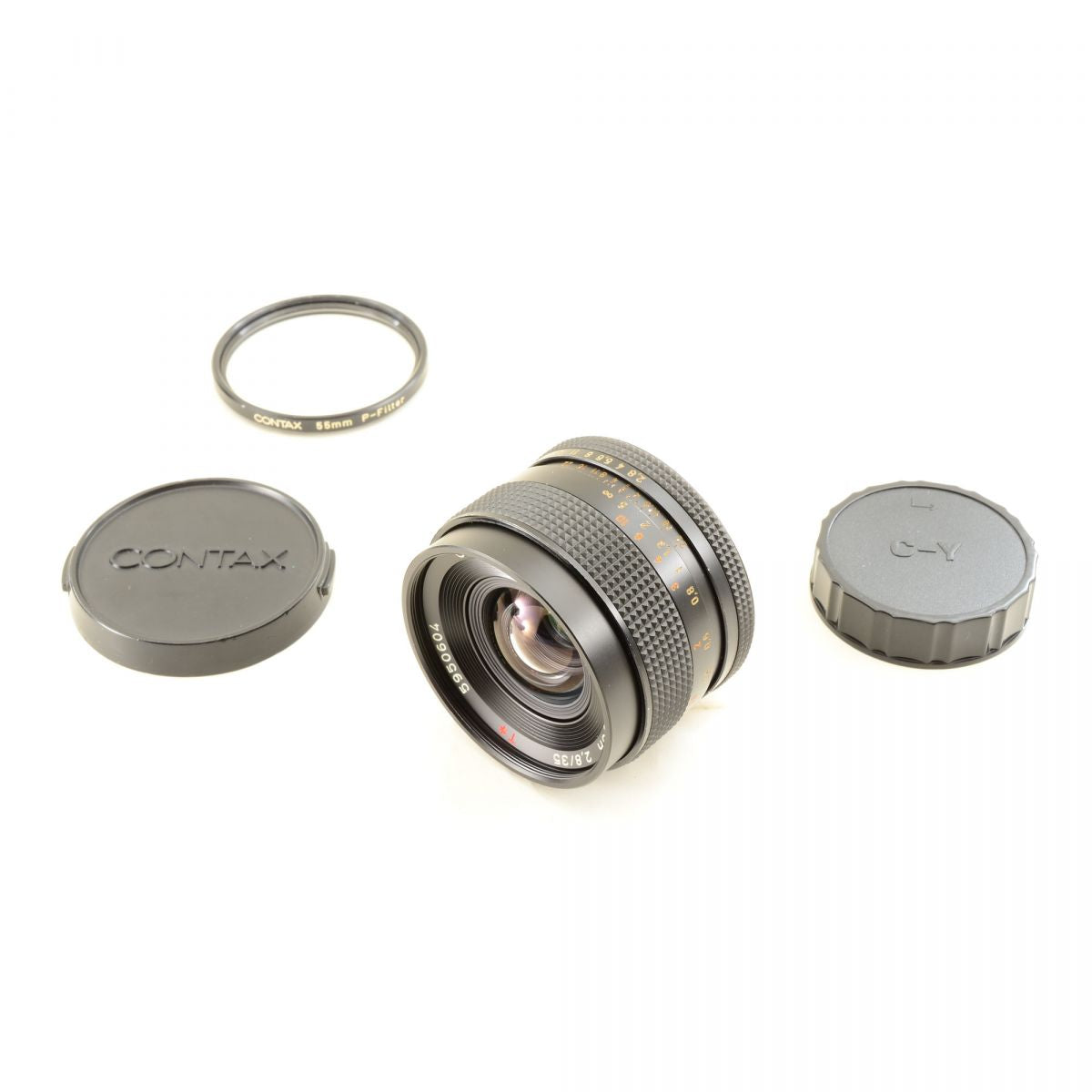 中古】Contax Carl Zeiss Distagon T* 35mm F2.8 AEJ 広角 単焦点