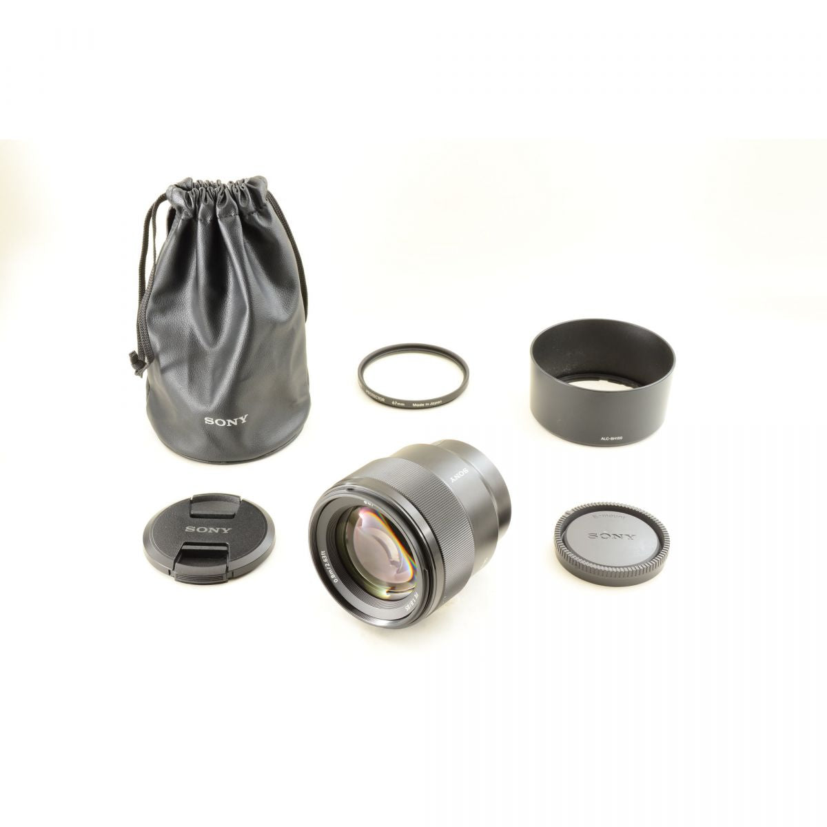 【中古】Sony FE 85mm F1.8 SEL85F18 フルサイズ 単焦点 カメラレンズ 交換レンズ フード付き ソニー S/N:3131862