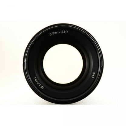 【中古】Sony FE 85mm F1.8 SEL85F18 フルサイズ 単焦点 カメラレンズ 交換レンズ フード付き ソニー S/N:3131862