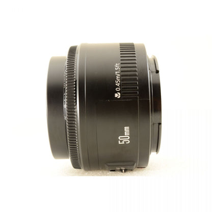 【中古】Canon EF 50mm f/1.8 II 標準 単焦点レンズ フード付 キャノン S/N: 31236357