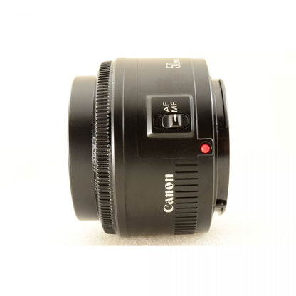 【中古】Canon EF 50mm f/1.8 II 標準 単焦点レンズ フード付 キャノン S/N: 31236357