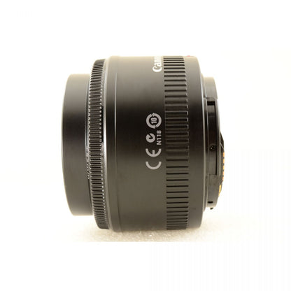 【中古】Canon EF 50mm f/1.8 II 標準 単焦点レンズ フード付 キャノン S/N: 31236357