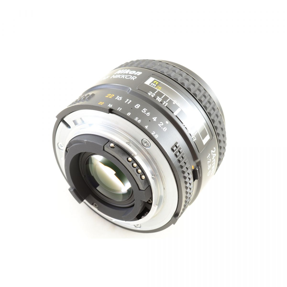 【中古】Nikon AF NIKKOR 24mm f/2.8 D 広角 単焦点 カメラレンズ 交換レンズ ニコン NIKKORシリーズ S/N:604396