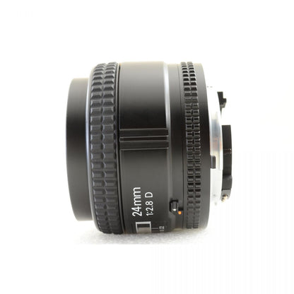 【中古】Nikon AF NIKKOR 24mm f/2.8 D 広角 単焦点 カメラレンズ 交換レンズ ニコン NIKKORシリーズ S/N:604396