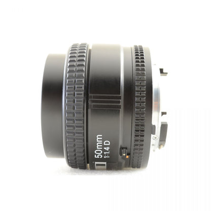 【中古】Nikon AF NIKKOR 50mm f/1.4 D 単焦点 カメラレンズ 交換レンズ ニコン S/N:4029784
