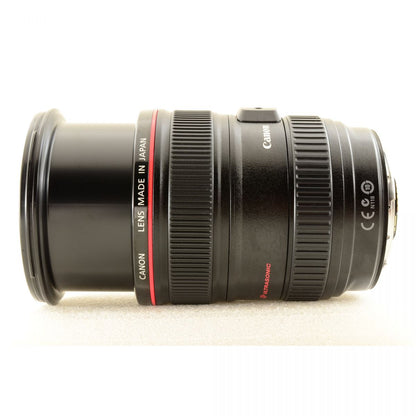 【中古】Canon EF 24-105mm f/4 L IS USM フード付き 標準 ズーム カメラレンズ 交換レンズ キヤノン EFシリーズ S/N:2020771