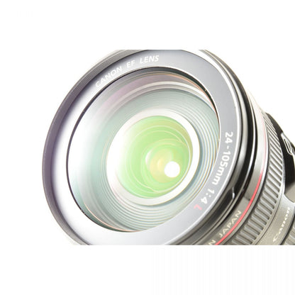 【中古】Canon EF 24-105mm f/4 L IS USM フード付き 標準 ズーム カメラレンズ 交換レンズ キヤノン EFシリーズ S/N:2020771