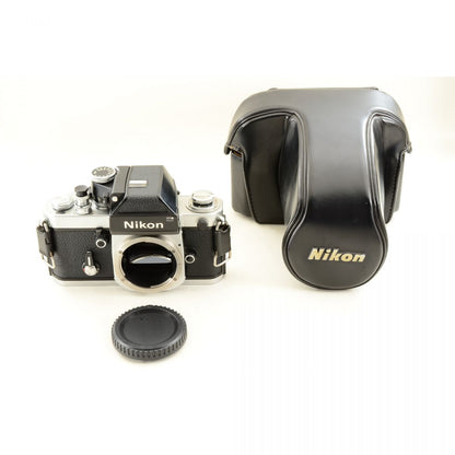 【中古】Nikon F2 Photomic シルバー 35mm フィルム 一眼レフ カメラ ボディ ケース付 ニコン S/N: 7371985