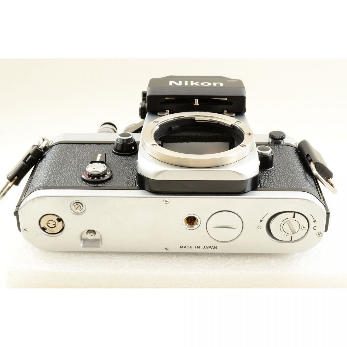 【中古】Nikon F2 Photomic シルバー 35mm フィルム 一眼レフ カメラ ボディ ケース付 ニコン S/N: 7371985