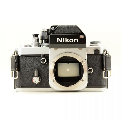 【中古】Nikon F2 Photomic シルバー 35mm フィルム 一眼レフ カメラ ボディ ケース付 ニコン S/N: 7371985