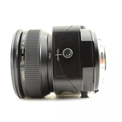 【中古】Canon TS-E 45mm f/2.8 ティルトシフト 単焦点レンズ PLフィルター付 キャノン S/N: 13543