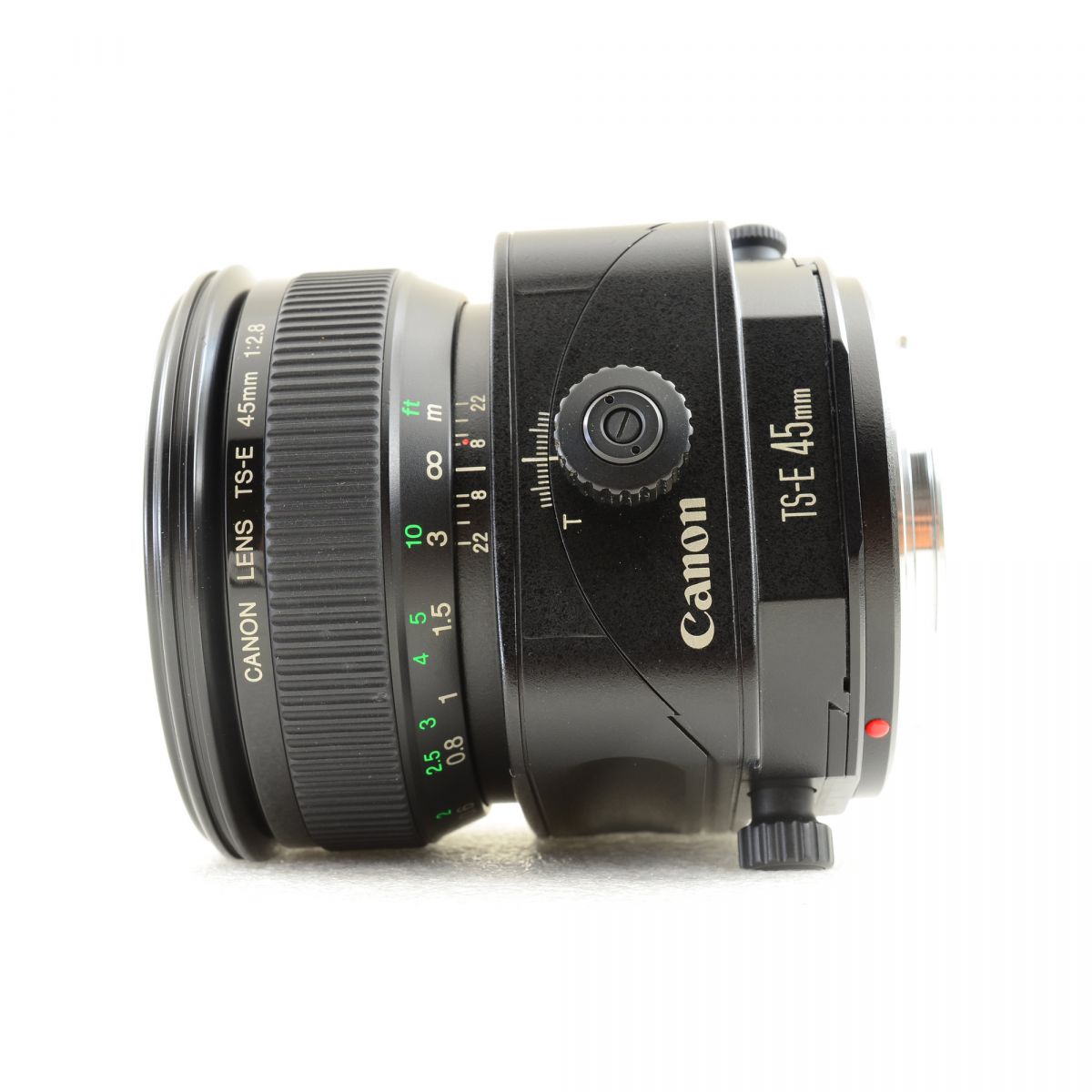 【中古】Canon TS-E 45mm f/2.8 ティルトシフト 単焦点レンズ PLフィルター付 キャノン S/N: 13543