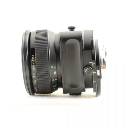 【中古】Canon TS-E 45mm f/2.8 ティルトシフト 単焦点レンズ PLフィルター付 キャノン S/N: 13543