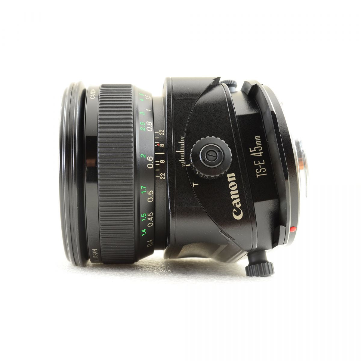 【中古】Canon TS-E 45mm f/2.8 ティルトシフト 単焦点レンズ PLフィルター付 キャノン S/N: 13543
