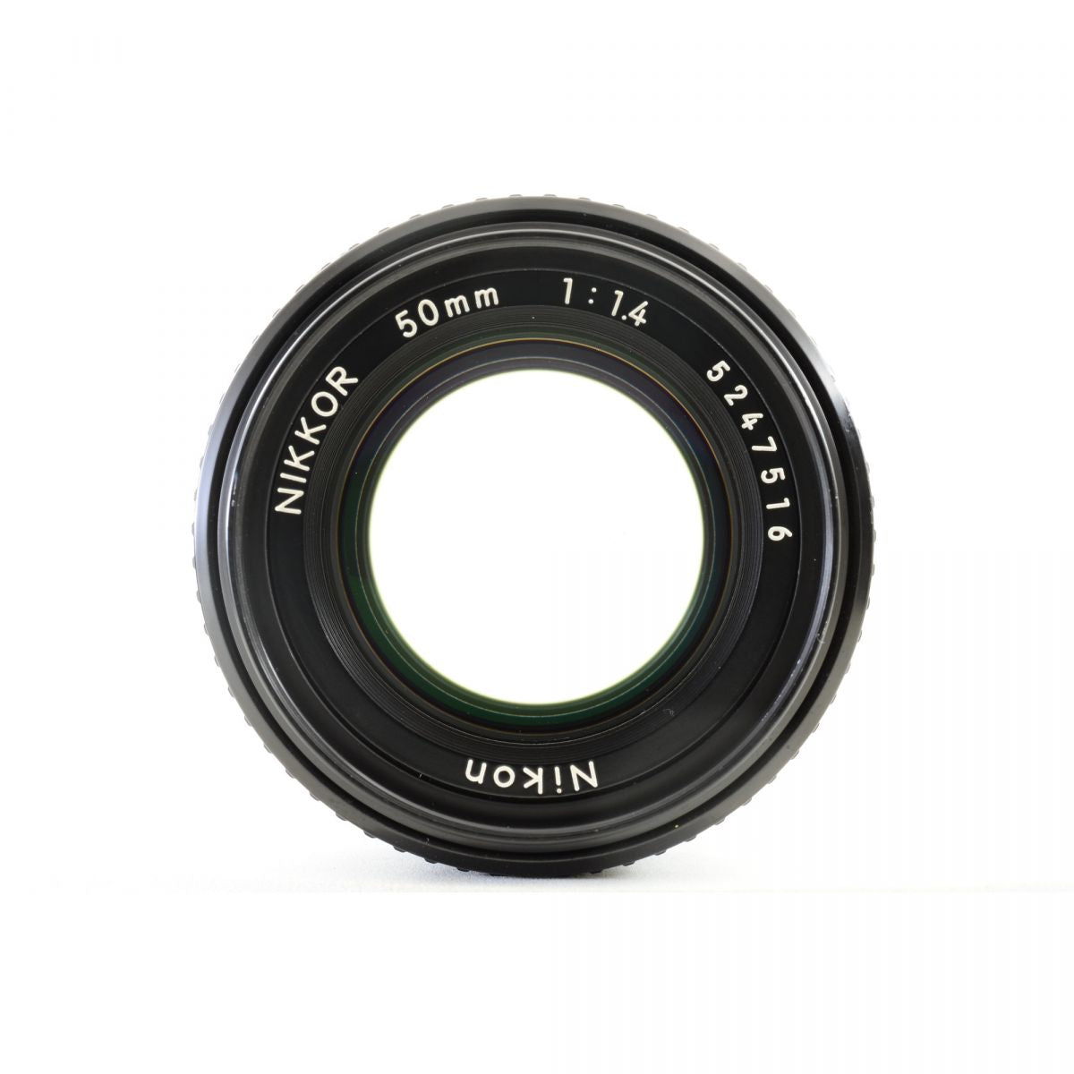 【中古】Nikon Ai-S NIKKOR 50mm f/1.4 元箱付き 標準 単焦点 カメラレンズ 交換レンズ ニコン NIKKORシリーズ S/N:5247516
