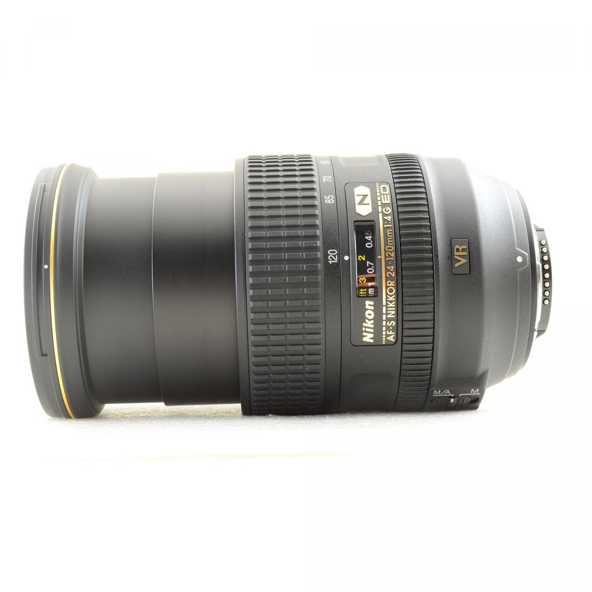 【中古】Nikon AF-S NIKKOR 24-120mm f/4 G ED VR 元箱 フード付き ズーム カメラレンズ 交換レンズ ニコン S/N:62086485