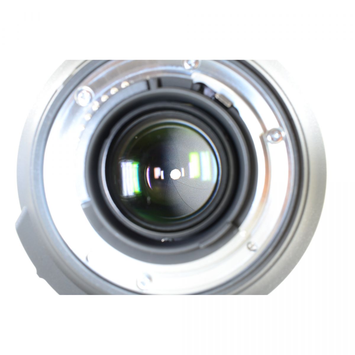 【中古】Nikon AF-S NIKKOR 24-120mm f/4 G ED VR 元箱 フード付き ズーム カメラレンズ 交換レンズ ニコン S/N:62086485
