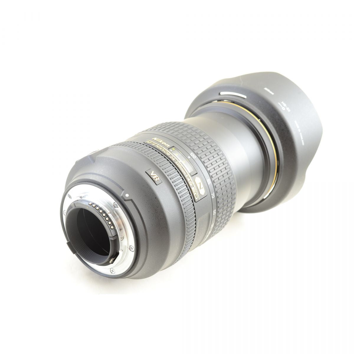【中古】Nikon AF-S NIKKOR 24-120mm f/4 G ED VR 元箱 フード付き ズーム カメラレンズ 交換レンズ ニコン S/N:62086485