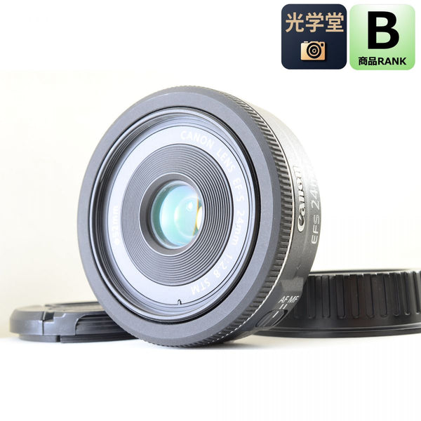 【中古】Canon EF-S 24mm f/2.8 STM 単焦点 パンケーキレンズ キャノン S/N: 4601102268