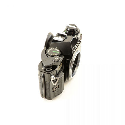 【中古】Canon AE-1 プログラム ブラック 35mm 一眼レフ フィルムカメラ キヤノン S/N:3831044