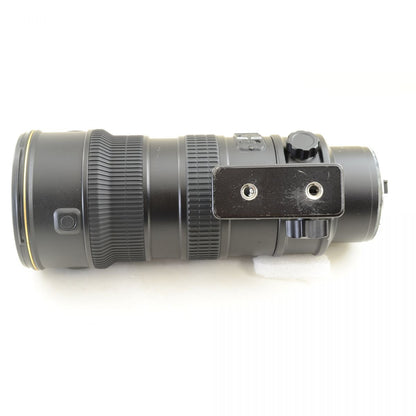 【中古】Nikon AF-S NIKKOR 70-200mm f/2.8G ED VR ブラック 望遠 ズームレンズ ニコン S/N: 237941