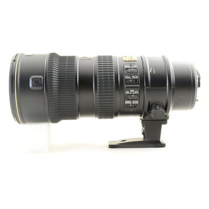 【中古】Nikon AF-S NIKKOR 70-200mm f/2.8G ED VR ブラック 望遠 ズームレンズ ニコン S/N: 237941