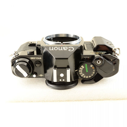 【中古】Canon AE-1 プログラム ブラック 35mm 一眼レフ フィルムカメラ キヤノン S/N:3831044
