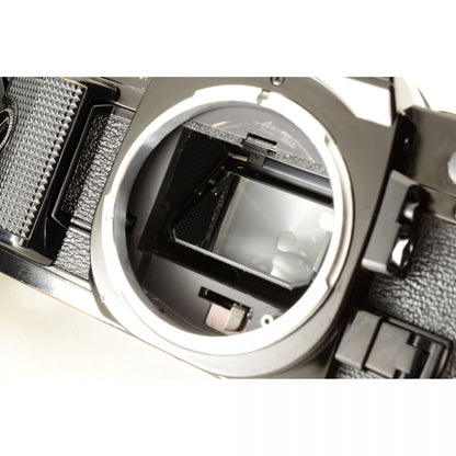 【中古】Canon AE-1 プログラム ブラック 35mm 一眼レフ フィルムカメラ キヤノン S/N:3831044