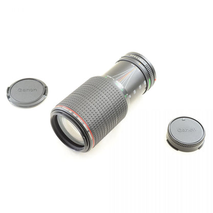 【中古】Canon New FD 80-200mm f/4 L 望遠 ズームレンズ キャノン S/N: 12540