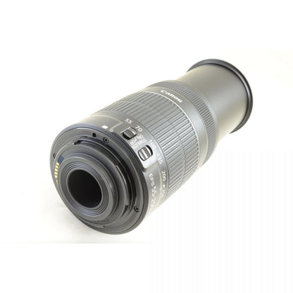 【中古】Canon EF-S 55-250mm f/4-5.6 IS II 望遠 ズームレンズ キャノン S/N: 2932017431