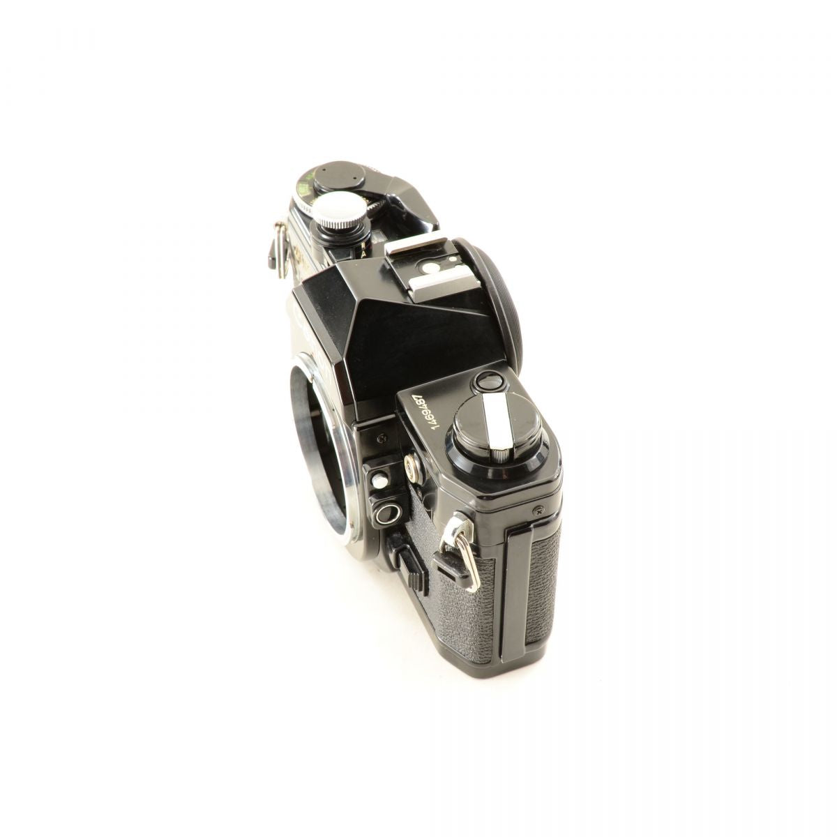 【中古】Canon AE-1 ブラック 35mm 一眼レフ フィルムカメラ キヤノン S/N:1469487