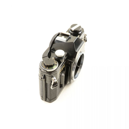 【中古】Canon AE-1 ブラック 35mm 一眼レフ フィルムカメラ キヤノン S/N:1469487