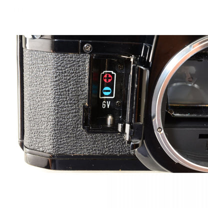 【中古】Canon AE-1 ブラック 35mm 一眼レフ フィルムカメラ キヤノン S/N:1469487