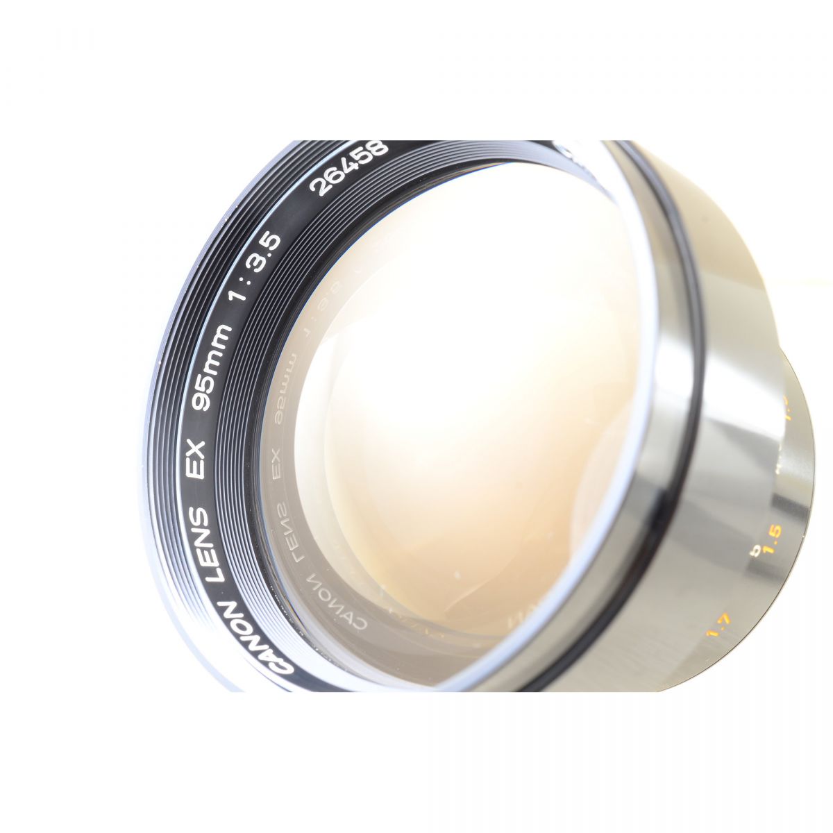 【中古】Canon EX 95mm f/3.5 中望遠 単焦点レンズ キャノン EXマウント S/N: 26458