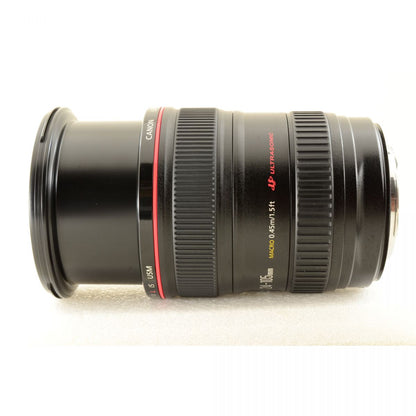 【中古】Canon EF 24-105mm f/4 L IS USM 標準 ズームレンズ キャノン S/N: 734106