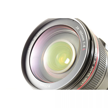 【中古】Canon EF 24-105mm f/4 L IS USM 標準 ズームレンズ キャノン S/N: 734106