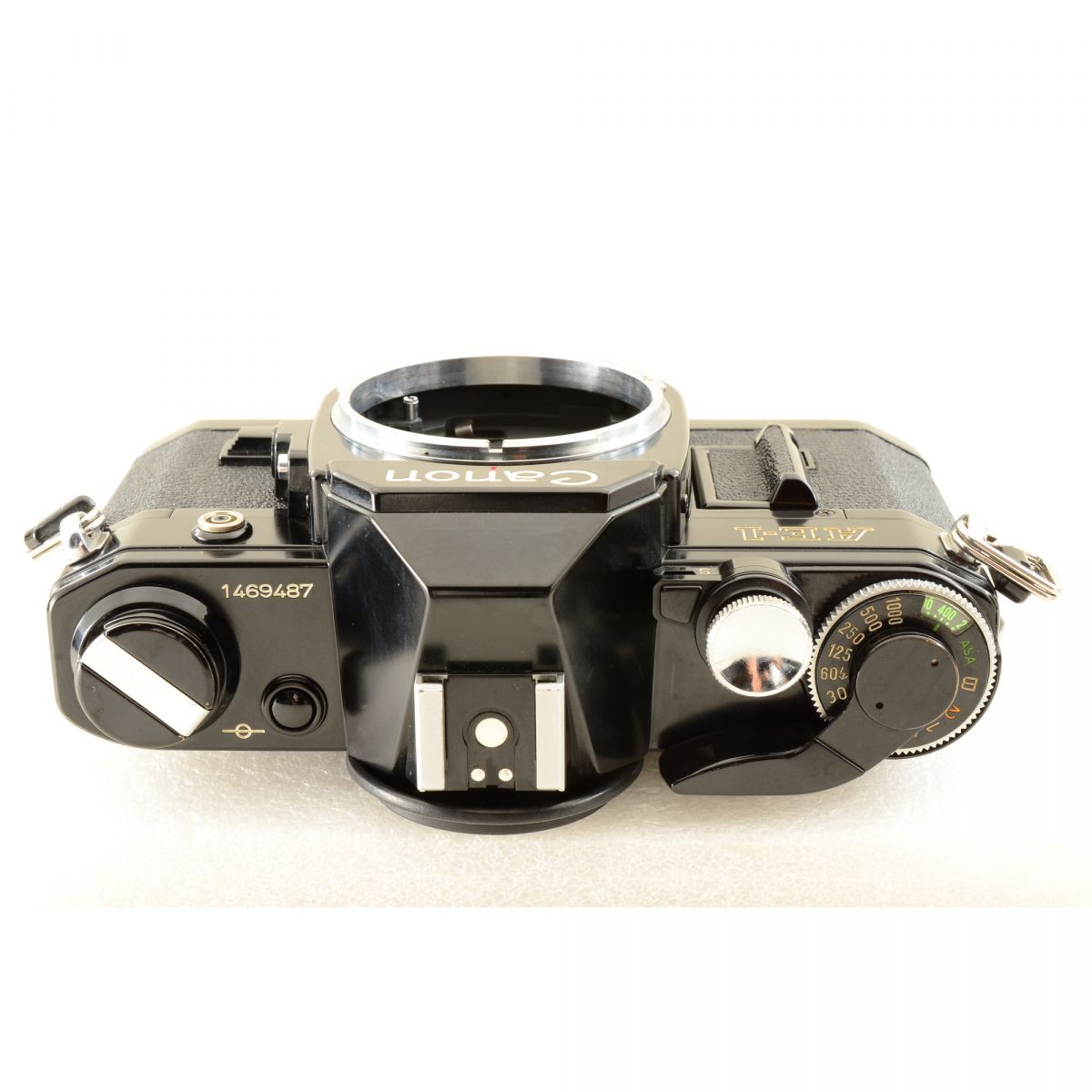 【中古】Canon AE-1 ブラック 35mm 一眼レフ フィルムカメラ キヤノン S/N:1469487