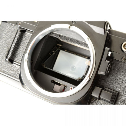 【中古】Canon AE-1 ブラック 35mm 一眼レフ フィルムカメラ キヤノン S/N:1469487
