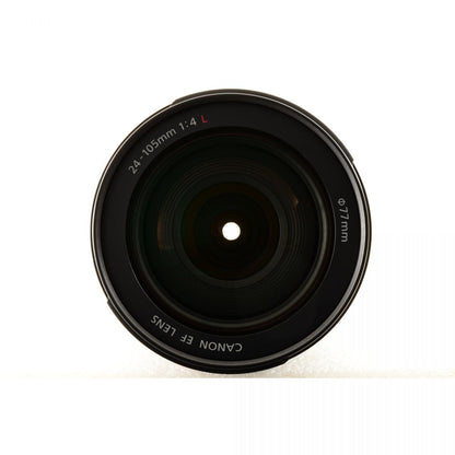 【中古】Canon EF 24-105mm f/4 L IS USM 標準 ズームレンズ キャノン S/N: 734106