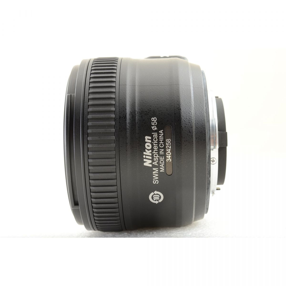 【中古】Nikon AF-S NIKKOR 50mm f/1.8 G 標準 単焦点 カメラレンズ 交換レンズ ニコン S/N:3404258