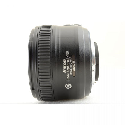 【中古】Nikon AF-S NIKKOR 50mm f/1.8 G 標準 単焦点 カメラレンズ 交換レンズ ニコン S/N:3404258