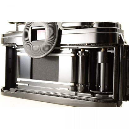 【中古】Canon AE-1 ブラック 35mm 一眼レフ フィルムカメラ キヤノン S/N:1469487