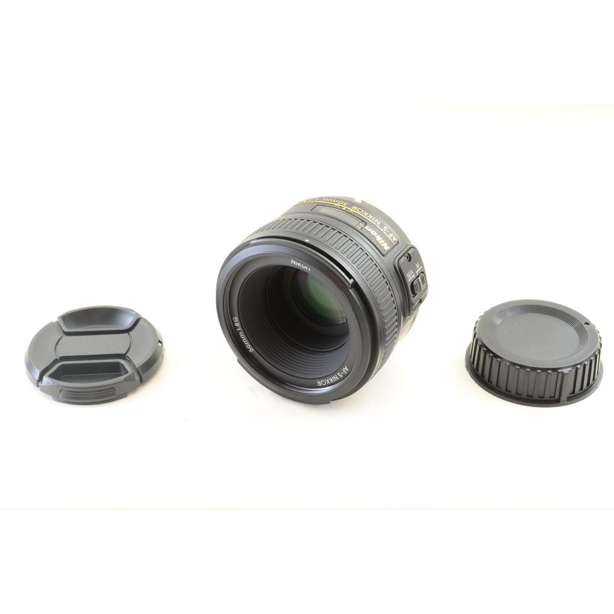 【中古】Nikon AF-S NIKKOR 50mm f/1.8 G 標準 単焦点 カメラレンズ 交換レンズ ニコン S/N:3404258