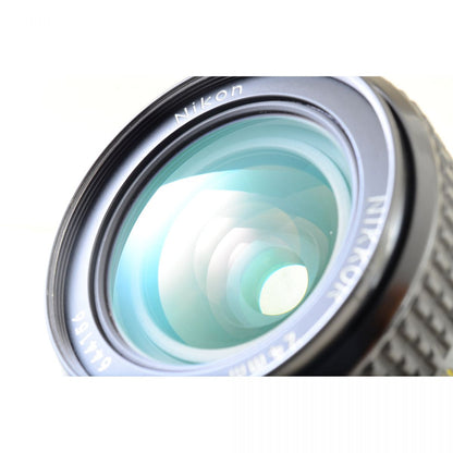 【中古】Nikon F3 アイレベル Ai NIKKOR 24mm f/2.8 広角 単焦点 フィルムカメラ 一眼レフ ニコン セット S/N:1240934