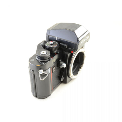 【中古】Nikon F3 HP ブラック 35mm 一眼レフ フィルムカメラ DE-3 ハイアイポイント ニコン S/N:1639305