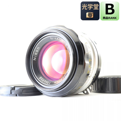【中古】Nikon Non-Ai NIKKOR-S.C Auto 50mm F1.4 単焦点 カメラレンズ 交換レンズ ニコン S/N:1364958