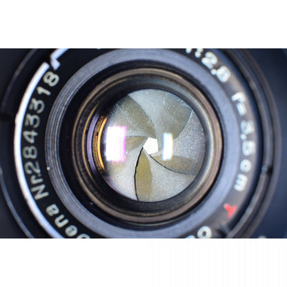 【中古】Carl Zeiss Jena Biogon 35mm f/2.8 T* 広角 単焦点レンズ コンタックスレンジファインダー用 S/N: 2843318